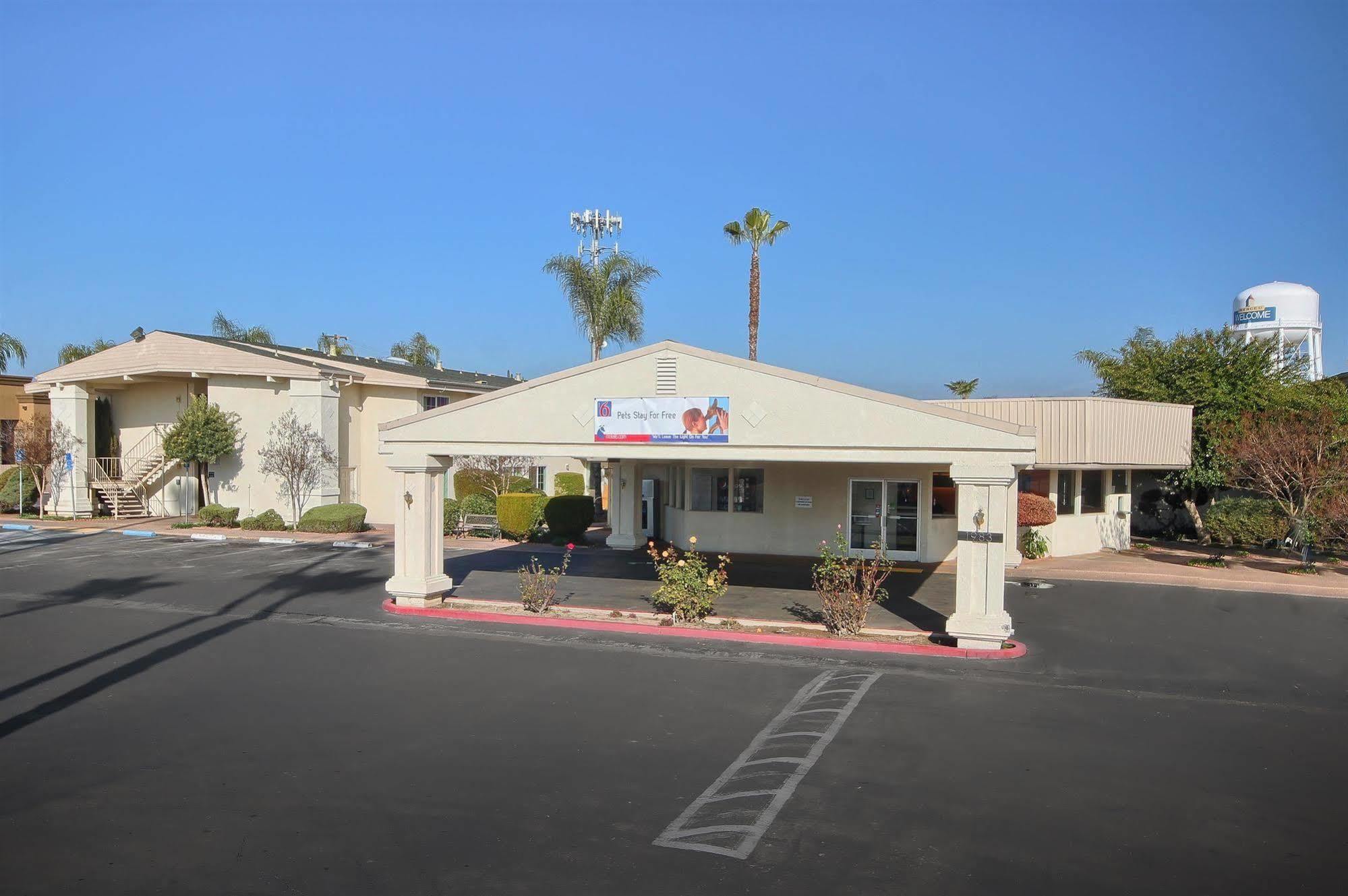 Motel 6-Merced, Ca Exteriör bild